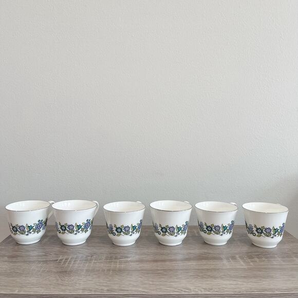 Set of 6 - Royal Doulton, Esprit - Tea Cups - Picture 1 of 8